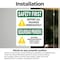 Signmission Safety Culture Sign, 5 in Width, Vinyl Decal, Rectangle OS-2PACK-SF-D-57-L-10856 - alternate 5